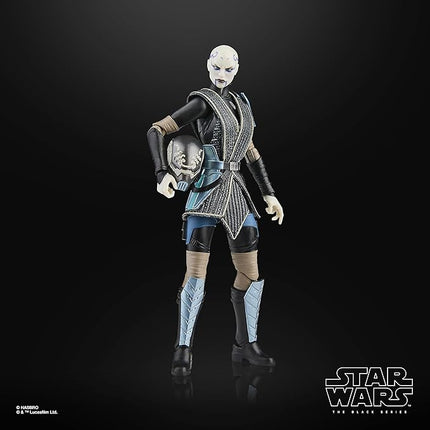 STAR WARS The Black Series Asajj Ventress (Bounty Hunter), The Clone Wars Premium Collectible 6 Inch Action Figure