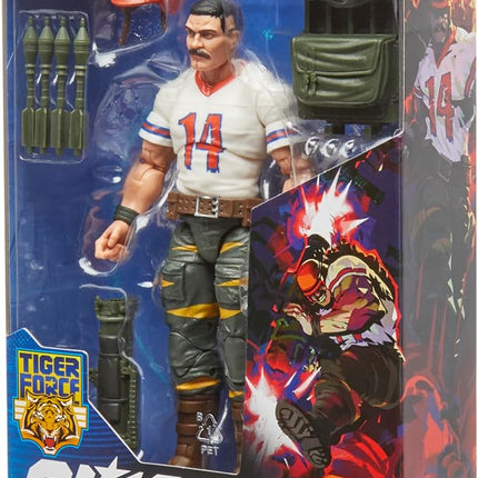 G.I. Joe Classified Series Figure, 6" Figure with Accessories - Tiger Force David L. Bazooka Katzenbogen - F4756 - Hasbro