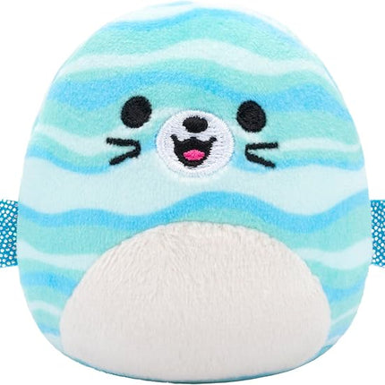 Squishmallows Original Micromallows 6-Pack – Danny Dinosaur, Dane Dragon, Malcolm Mushroom, Lena Guava Fruit, Leonard Lion, Noah Seal