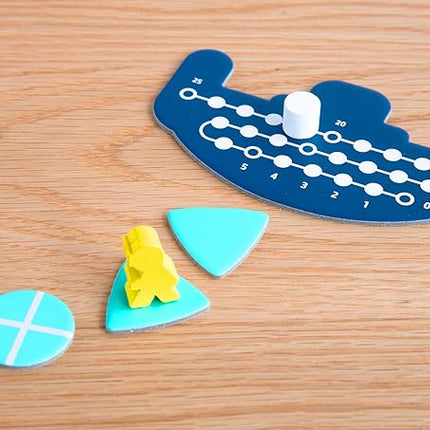 Oink Games Deep Sea Adventure Boost – Push-Your-Luck Family Board Game | 2–6 Players | Ages 8+ | Portable Travel Game