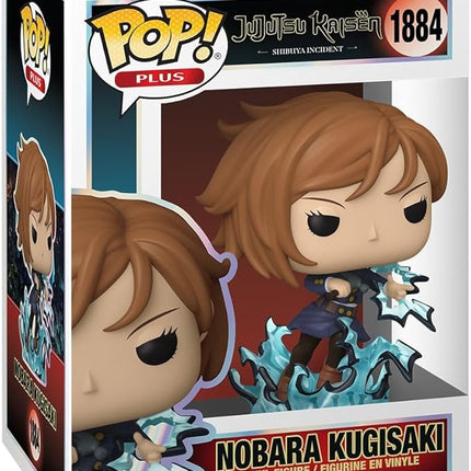 Funko Pop Plus: JJK - Nobara with CH - Glow in The Dark - Jujutsu Kaisen - Collectable Vinyl Figure - Gift Idea - Official Merchandise - Toys for Kids & Adults - Anime Fans