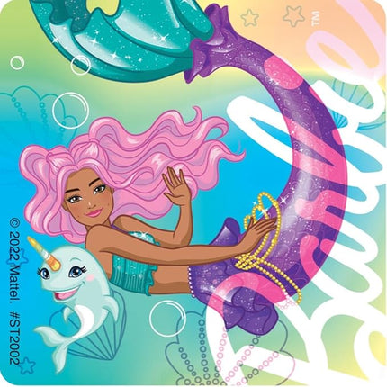 SmileMakers Barbie Fantasy 2.5" Stickers 100 ct