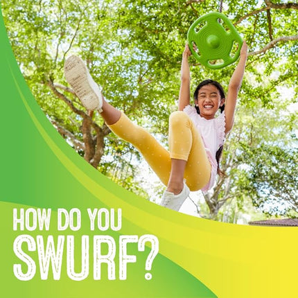 Swurfer Disco Tree Swing - Swing Sets for Backyard, Outdoor Swing, Swingset Outdoor for Kids, Easy Installation, Heavy Duty, Adjustable