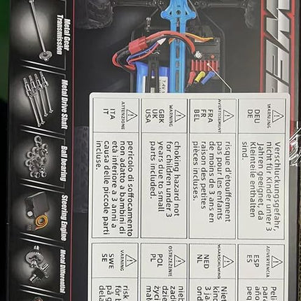 X-Verse 16102PRO 1:16 Fast Brushless RC Car for Adults, Max 50 mph, 4X4Off Road Remote Control Truck, 4WD High Speed Drift RC Car, All Terrain RC Truggy(3 Battery)