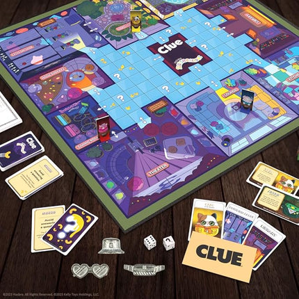 CLUE: Squishmallows Board Game| Official Squishmallows Merchandise | Collectible Clue Game Featuring Cam, Emily, Leonard, Lola and More