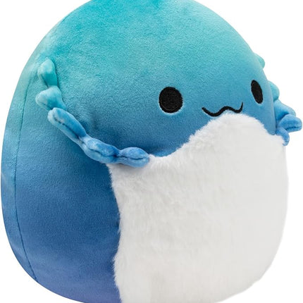 Squishmallows Original 8-Inch Cella The Blue Bearded Dragon - Official Jazwares Plush - Collectible Soft & Squishy Stuffed Animal Toy - Add to Your Squad - Gift for Kids, Girls & Boys