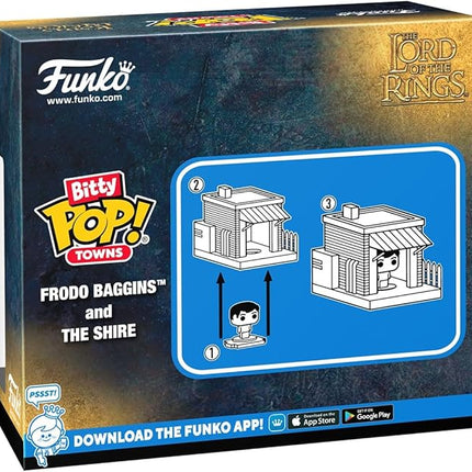 Funko Pop! Bitty Town: Lord of The Rings - Frodo Baggins and The Shire