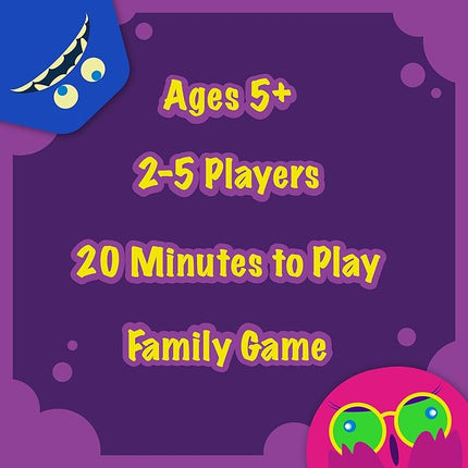 Card Game - Sleeping Monsters, Sneakiest Strategy & Suspense Game for Kids, Teens & Adults, Fun for Family Game Night, Educational & Travel Gifts for Ages 5 & Up, 2-5 Players