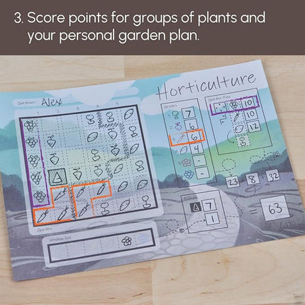Horticulture | Strategic flip and Write Game for Families