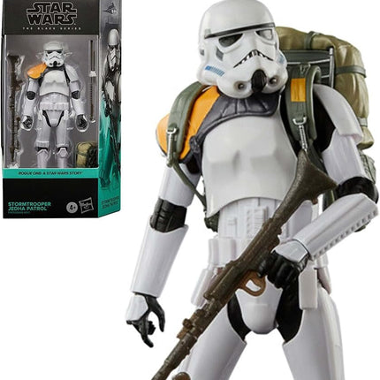 STAR WARS The Black Series Stormtrooper Jedha Patrol Toy 6-Inch-Scale Rogue One: A Story Collectible Figure, Kids Ages 4 and Up F1875