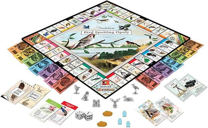 MasterPieces Opoly Board Games - Audubon Opoly - Officially Licensed Board Games for Adults, Kids, & Family