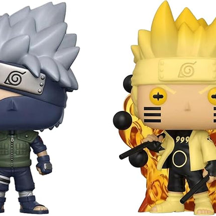 Funko Pop! Animation: Naruto Shippuden 2-Pack – Naruto Six Path Sage (#932) & Kakashi (#182)