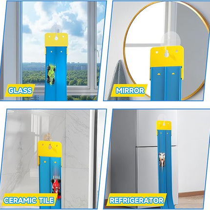 Ancaixin Flexible Race Track 17Ft Toys for Kids, Car Track with 4 Small Racecars Compatible with Hot Wheels and Diecast 1/64th Cars, Rolls Up Portable Racetrack, Birthday Gifts for Boys Girls Ages 3+