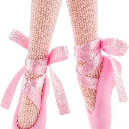 Barbie Brunette Ballet Wishes Doll with Blue and Purple Tutu and Accessories, Signature Collectible Toy for Adults and 6+ Years (JCW44)