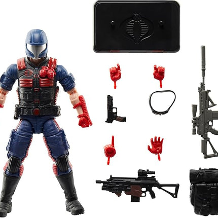 G.I. Joe Classified Series Retro Cardback Cobra Viper, Collectible 6 Inch Action Figure with 13 Accessories