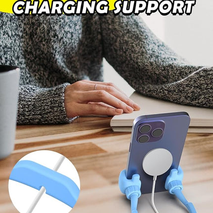 Stocking Stuffers for Teens Girls Kids Boys: Gifts for Men Women Thumbs Up Lazy Cellphone Holder for Desk Funny Gifts for Adults Teenager Mom Husband Friends Stuff Who Have Everything Christmas Ideas