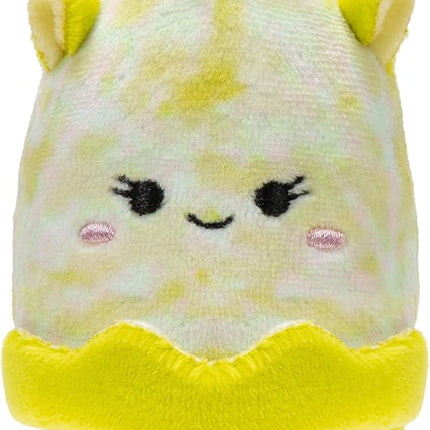 Squishville by Original Squishmallows Cute & Colorful Squad Plush - Six 2-Inch Squishmallows Plush Including Annalise, Duna, Fuyuki, Danika, Lemora, and Rayn - Toys for Kids