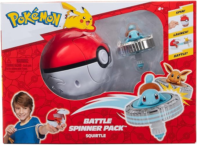Jazwares Pokemon Battle Spinner Single-Pack Squirtle