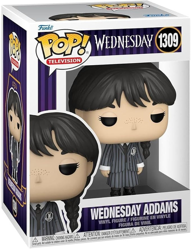 Funko Pop TV: Wednesday - Wednesday Addams - Collectable Vinyl Figure - Gift Idea - Official Merchandise - Toys for Kids & Adults - Comedy Fans - Model Figure for Collectors and Display