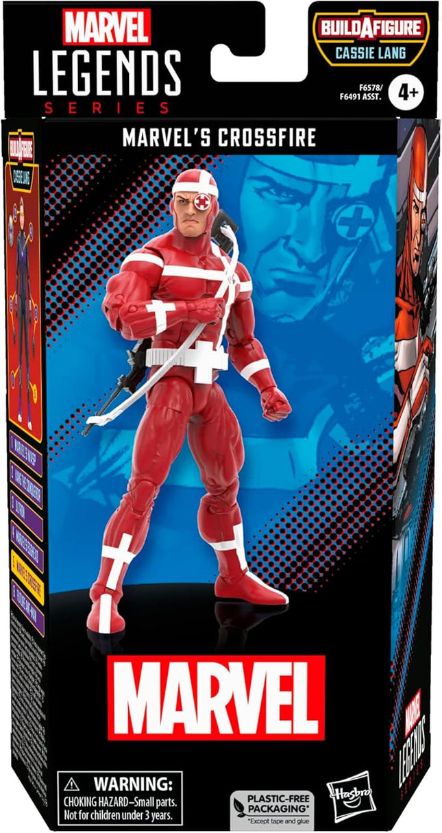 Marvel Legends Series Crossfire, Comics Collectible 6-Inch Action Figures, Ages 4 and Up