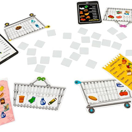 ORCHARD TOYS Shopping List Game - New Art Race to Collect Your Groceries in This Fun Memory Game, Age 3-7, 2-4 Players