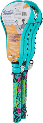 SwimWays Hydro Lacrosse, Waterproof Lacrosse Set, Outdoor Games for Adults and Kids, Sports Equipment, Pool Party Games and Toys, Blue