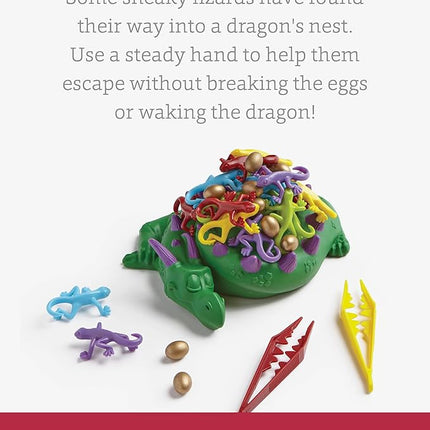 SimplyFun Dreaming Dragon - A Game for Kids Based on Steady Hands, Concentration, and A Little Luck - 2 to 4 Players - Kids Game Ages 6 & Up