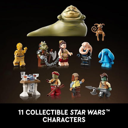 LEGO Star Wars Jabba's Sail Barge Building Sets for Adults - Star Wars Ship Collectibles Set for Fans - 3,942 Piece Display - Gifts for Men & Women - 75397