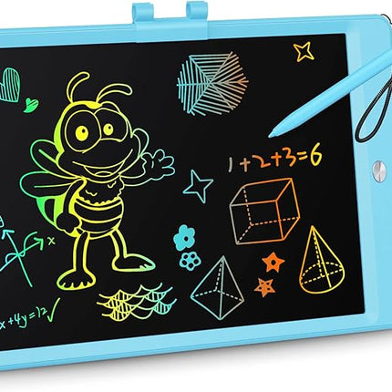 KOKODI LCD Writing Tablet, Gifts for 3 Years Old Boys and Girls，10 Inch Colorful Doodle Board Drawing Tablet, Erasable Reusable Electronic Drawing Pads, Educational and Learning Toys for Kids
