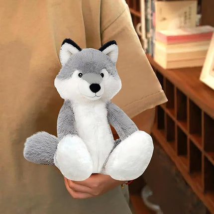 Wolf Stuffed Animal – Cute Wolf Plush Toy for Kids & Adults – Birthday Surprise& Room Decor –A Cuddly Companion for Everyday hugs and Bedtime