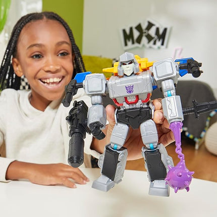 Transformers MixMashers Megatron Custom Mix-and-Match Deluxe Action Figure & Accessories, 5-Inch-Scale Robot Toys for Kids, Ages 4+