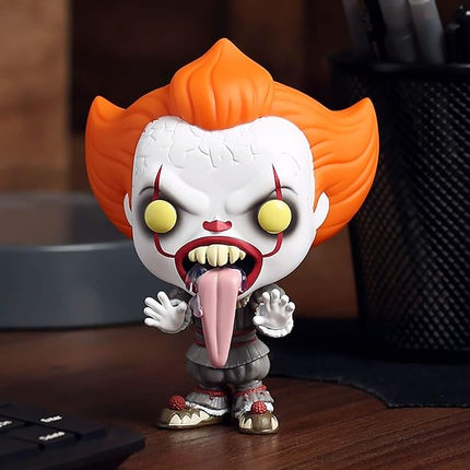 Funko Pop! Movies: It 2 - Pennywise with Dog Tongue, Multicolor, us one-Size