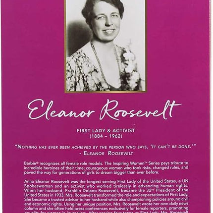 Mattel - Barbie Inspiring Women: Eleanor Roosevelt