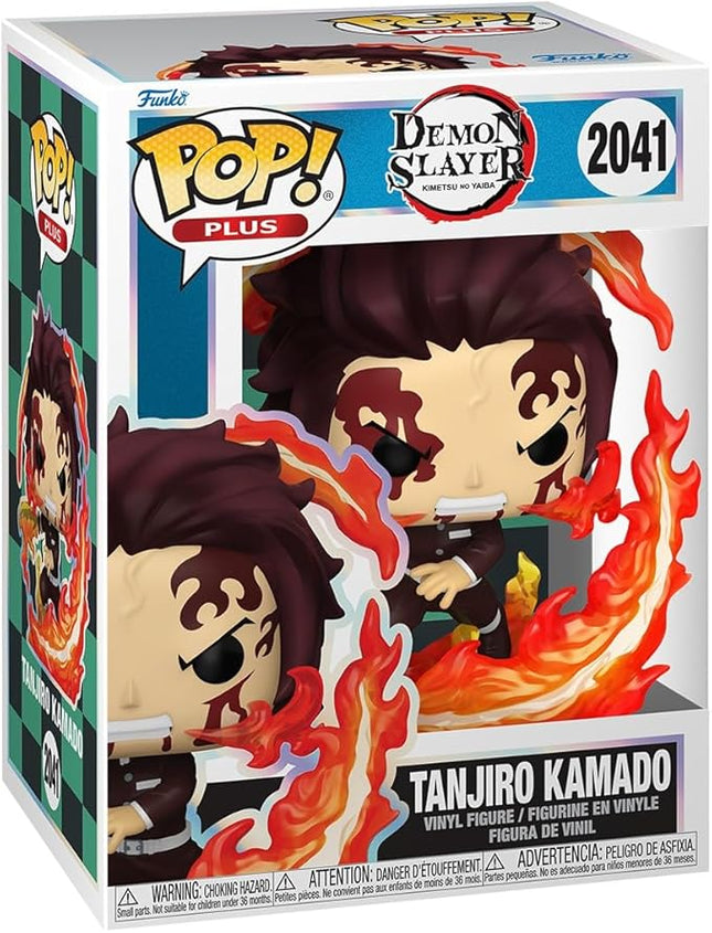 Funko Pop! Plus: Demon Slayer - Tanjiro Kamado (Dancing Flash) - Collectable Vinyl Figure - Gift Idea - Official Merchandise - Toys for Kids & Adults - Anime Fans - Model Figure for Collectors