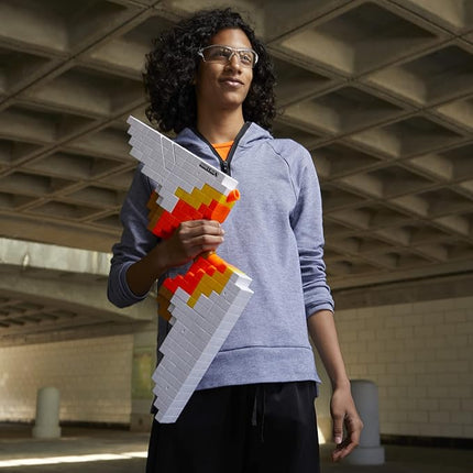 Nerf Minecraft Sabrewing Motorized Blaster Bow, 8 Elite Darts, 8-Dart Clip, Electric Full Auto Toy Foam Blasters, Minecraft Toys for 8 Year Old Boys and Girls and Up