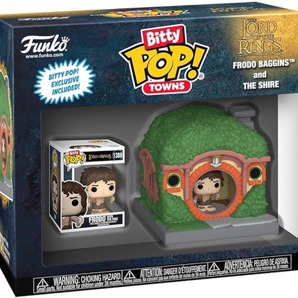 Funko Pop! Bitty Town: Lord of The Rings - Frodo Baggins and The Shire