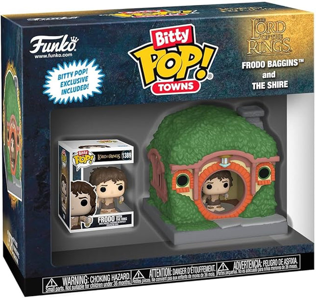 Funko Pop! Bitty Town: Lord of The Rings - Frodo Baggins and The Shire