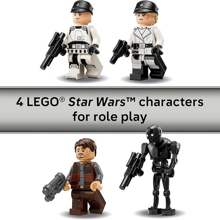 LEGO Star Wars Rebel U-Wing Starfighter Building Set - Includes Cassian Andor, Dedra Meero and K-2SO - Model Action Toy for Andor Fans - Birthday Gift Idea for Boys, Girls, Kids, Ages 8+ - 75399