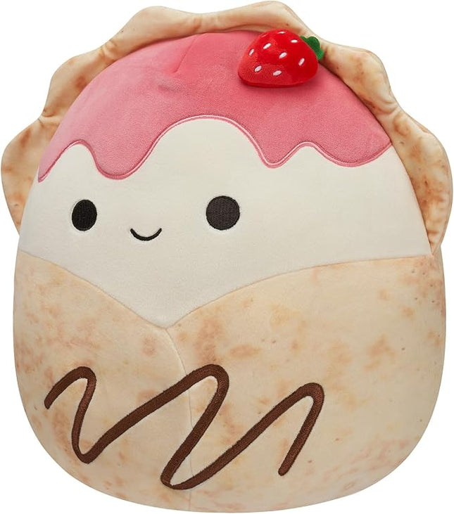 Squishmallows Original 12-Inch Gasten Strawberry Crepe - Official Jazwares Plush (Medium-Sized)