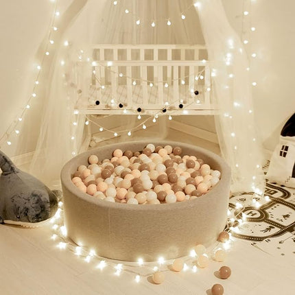 GOGOSO Ball Pit Balls for Toddlers Kids Plastic Balls for Ball-Pit Playpen Pool Baby Play Pastel BPA-Free Non Toxic Play Pastel Crush Proof Bal 50 100 200 500 1000 Count