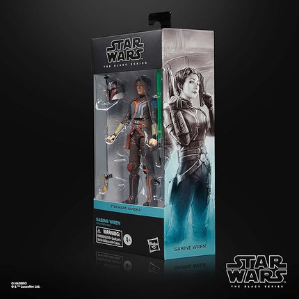 STAR WARS The Black Series Sabine Wren, Ahsoka 6-Inch Action Figures, Ages 4 and Up