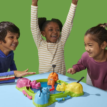 Hasbro Gaming Hungry Hungry Hippos Game for Preschoolers | Instant Marble Relaunch, Easy Set-Up & Storage| Ages 4 and Up | 2 to 4 Players | Kids Games