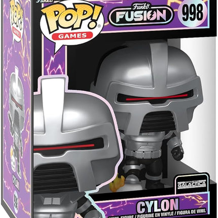 Funko POP Games: Fusion - Cylon - 1/6 Odds for Rare Chase Variant - Battlestar Galactica - Classic - Collectable Vinyl Figure - Gift Idea - Official Merchandise - for Kids & Adults