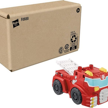 Transformers Playskool Heroes Rescue Bots Academy Team Heatwave The Fire-Bot, Kids Converting Robot Toy, 4.5-Inch Action Figure, Ages 3+ (Amazon Exclusive)