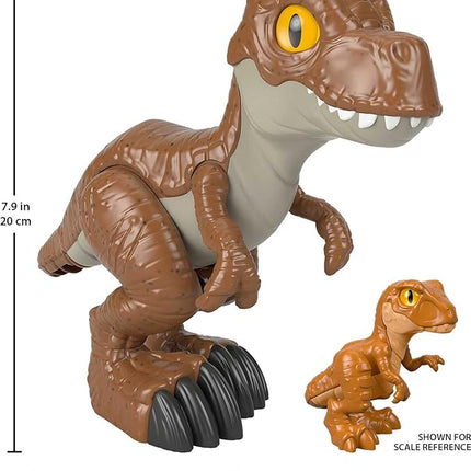 Jurassic World Fisher-Price Imaginext Camp Cretaceous T.rex XL, Extra Large Dinosaur Figure for Preschool Kids Ages 3 to 8 Years