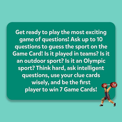 Skillmatics Guess in 10 Sports, Perfect for Boys, Girls, Kids, and Families Who Love Card Games, Toys, Travel Games, Gifts for Ages 6, 7, 8, 9 and Up