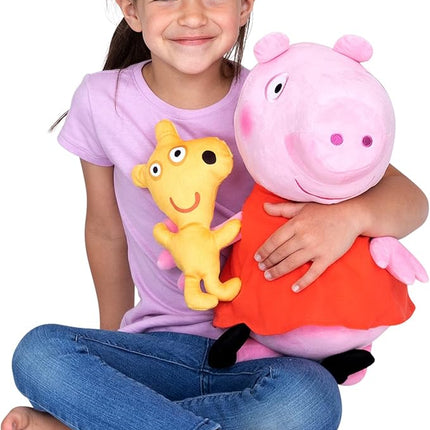 Peppa Pig Kids Bedding Super Soft Plush Cuddle Pillow Buddy, One Size, By Franco