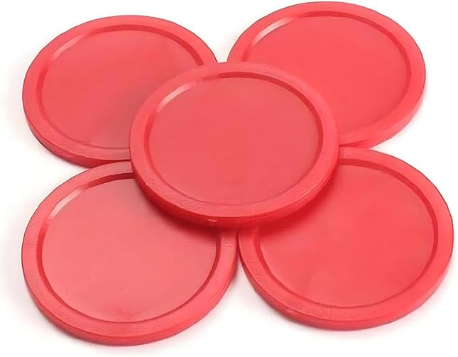 5Pcs Air Hockey Table Pucks, 2-inch, 50mm, for Arcade Tables, Convenient and Attractive Air Hockey Arcade