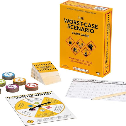 The Worst-CASE Scenario Card Game - All New Family/Party Game | 0% Trivia, 100% Humorous Fun