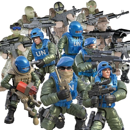 YEIBOBO ! Minifigures Blind Bags, Military Action Figures with Weapons and Accessories Mystery Pack Delta Special Forces